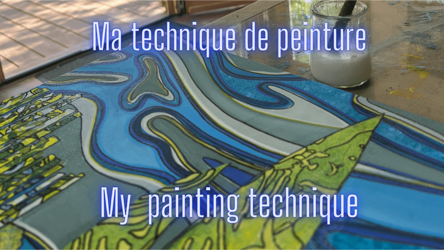 Lire la suite à propos de l’article La marqueterie de papier : Découvrez les secrets de ma technique unique de marouflage de papier peint à la main