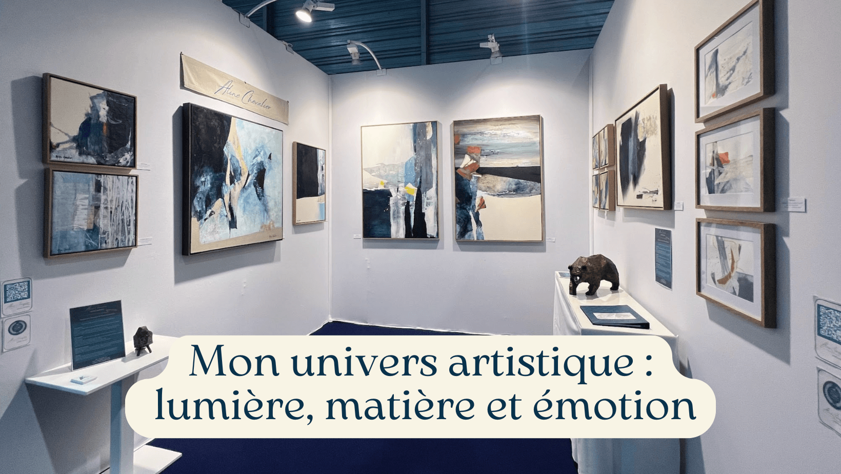 Lire la suite à propos de l’article Mon univers artistique : lumière, matière et émotion