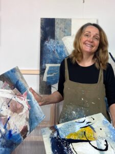 aline dans son atelier