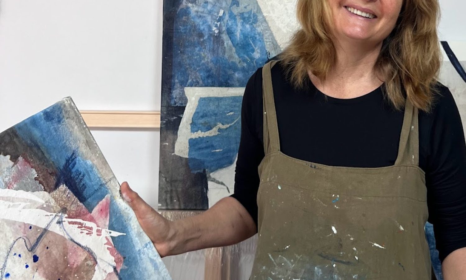 aline dans son atelier